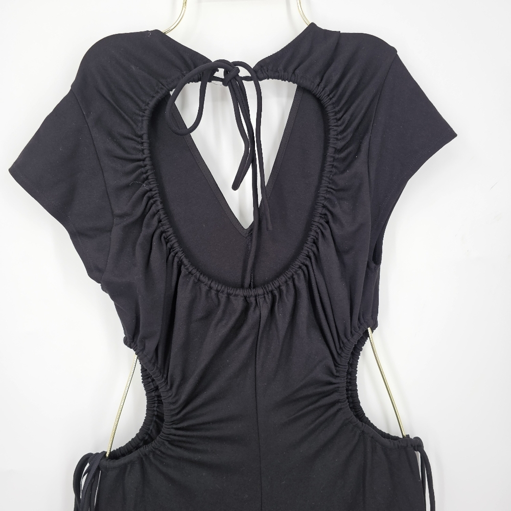 A.L.C. Black Midi Dress - Picture 8 of 9